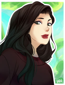 cosmickonett:  Asami for nymre that I drew ages ago, but only finished today under pressure.