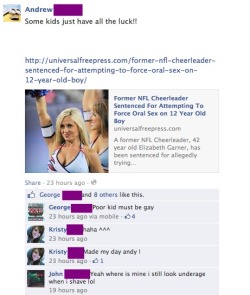 fighting-for-animals:  scoobypup:  cardsofclow:  a good friend sent me this screenshot from his facebook feed today and wow can we just talk about male assault for a second and how shit like this is why men are less likely to report being raped because