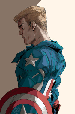 mingdoyle:  Steve Rogers.  Happy Independence Day, Captain America. 