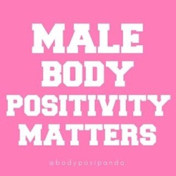 deejaybm:  sinfulangel:  Here’s to all my boys with love handles, stretch marks, ribs that show, who feel they are too big or too small, who feel “unmanly,” who have cellulite, who can’t grow facial hair, who can’t seem to gain weight or lose
