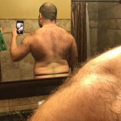 I was surprised to see some real definition showing after my last back day. This seems to be a much better camera angle. More of Me