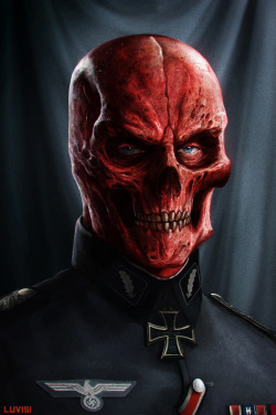 theirondemesne:  Red Skull as he should be seen! [http://danluvisiart.deviantart.com/]