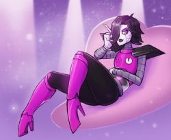 surealkatie:  A doodle of Mettaton which i got alittle carried away with between commissions ——- Want to support me and what i do and get some sweet rewards in the process? support me on patreon! www.patreon.com/Surealkatie 