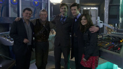 doctorwho:  Here are some behind the scenes pics from The Day of The Doctor!  