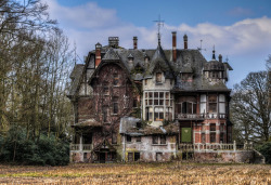 Chateau Nottebohm, municipality of Brecht, province of Antwerp, Belgium (Vince) &ldquo;This abandoned home belonged to a Mr. Nottebohm and dates back to the early 20th century. There are postcards which feature this home that were published in 1908. There