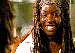 ricky-grimes:   ⋆ Michonne Appreciation Week ⋆  ricky-grimes-deactivated2015110: Favorite Episode: “Claimed” (4x11)  