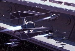 tiefighters:  SW Vehicles: Tie/D Defender The TIE/D Defender, commonly known as the TIE Defender, was a high-performance TIE series starfighter developed for the Imperial Navy by Sienar Fleet Systems shortly before the Battle of Endor. Representing a