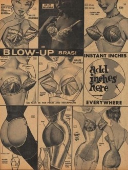 Blow up bras!! Lol