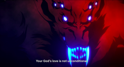 reikiajakoiranruohoja:  ask-the-xx-weapon:  mind–master:    This was the best scene in the whole series   Scenes like this are great, because they go into religious horror without making the entire faith evil. Having a demon plainly state that the bishop