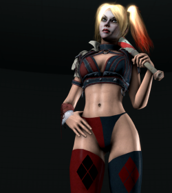 mikeymacks:  Harley is released for SFM. She has a lot of features, so click here to check her out on SFMLab!*Baseball bat not included.