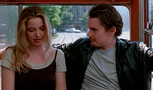 juliedelpy: “The first film [Before Sunrise] is about what could be, the second [Before Sunset] is about what should have been. Before Midnight is about what it is.”  – Ethan Hawke THE BEFORE TRILOGY, dir. Richard Linklater. 