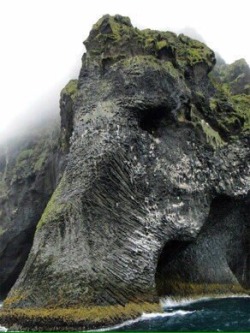 bluntcrusher:  heathyr:  rebeccapollard97: Elephant Rock, Iceland  This is an old god, sleeping  he not asleep he just taking a long sip 