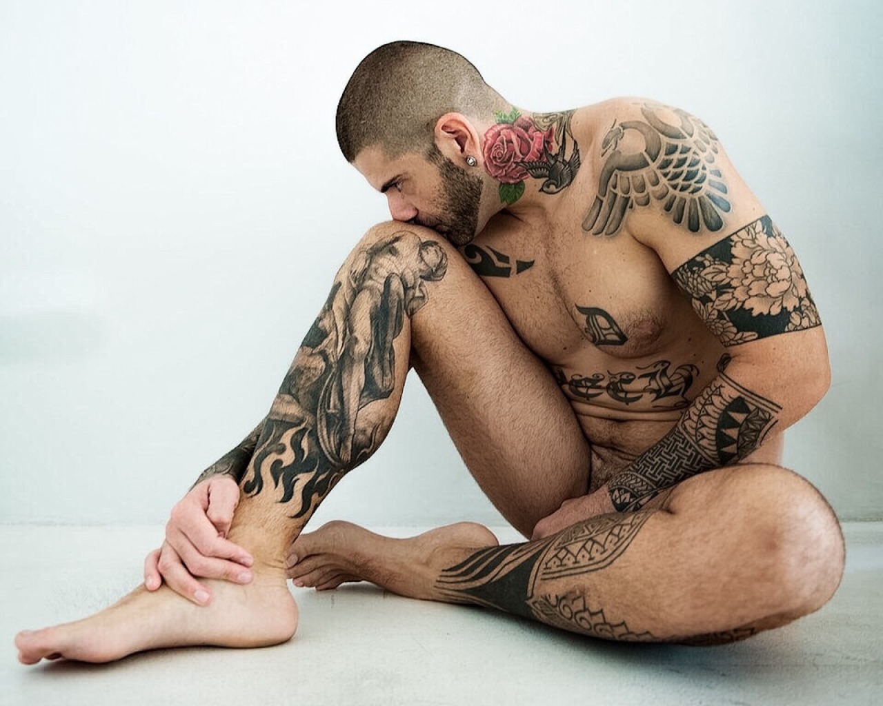 Sexy men tattoos sex mom fuck