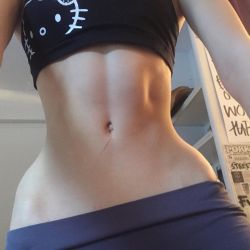 sashimisashimii:  “i just cried for 2 hours bc my lap top broke and ive now lost all of my films and schoolwork and it is due this week and i have nothing and im going to end it so here is photo of my stomach bc it looks tiny bc im too sad to eat”