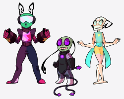 blakcdymond:  myunicorneatshands:  I’m so proud I’m finally done with this! All the Gems as Irkens! &lt;3No fusions, I’m sorry. ;v; The only exception is Garnet because she’s such an important main. Haha, I know how much the IZ fandom hates SU