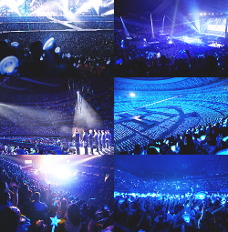 sojuberry:  this is my world… this is where i belong; super show 5 sapphire blue ocean 
