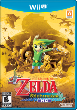 tinycartridge:   U.S. and Japanese Wind Waker HD covers compared The North American boxes for The Legend of Zelda: The Wind Waker are once again getting the gold treatment. It looks kinda gross… New Wind Waker HD footage and details that weren’t mentioned