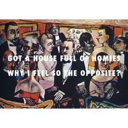 shallwepartyevents:  My God, you pay for your friends?  Party in Paris (1947), Max Beckman / V. 3005, Childish Gambino by flyartproductions http://ift.tt/1HRdTE4