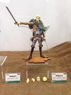 More of Sentinel&rsquo;s painted Erwin BRAVE-ACT figure from Wonder Festival Winter 2015! (Source)Again - yes, this is THAT infamous Erwin figure ;)  