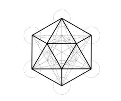 alwaysinsearchoflight:  Icosahedron An energy grid of the water crystal and a matrix for transmutation of both etheric and physical properties through the fluid flow of nature. The icosa is one of the major grid formations of the earth’s energy-wave