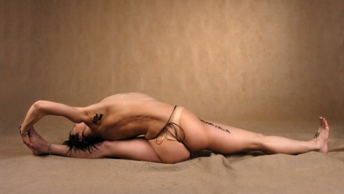 Naked female gymnast nude
