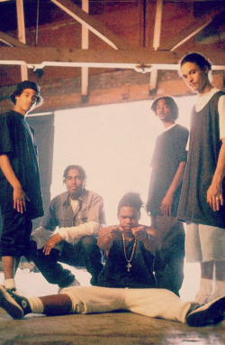 musicfanatic1997:  hiphopkilla:  Bone Thugs N Harmony  i always love the early pics of bone 