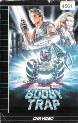 vhs-ninja:  Booby Trap aka Wired to Kill (1986) by Francis Schaeffer.  In 1998, A war will be fought by a girl, a boy and a robot… 