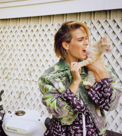 breathtakingqueens:Sarah Paulson photographed by Gia Coppola for FLAUNT (November 2018) [ x ]  @kathysuxxx 