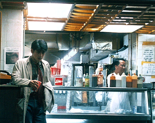 filmgifs:If memories could be canned, would they also have expiration dates? If so, I hope they last for centuries. CHUNGKING EXPRESS (1994) Dir. Kar-Wai Wong