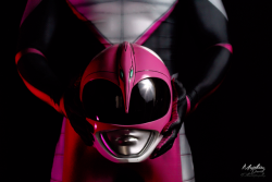 matthewdavidphotos:  Gender Bent Pink Ranger  As kind of a preview for Megacon 2017 we did a quick photo shoot in his comic book Pink Ranger suit. For mega we will have a full team and I am going to be doing the Red Ranger suit my self. Was a nice quick
