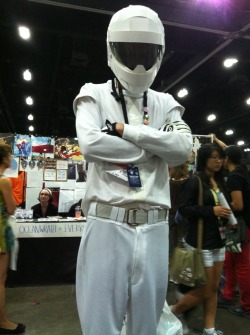 Anime Expo is over&hellip;!! I don&rsquo;t know how I survived Botcon artist alley then AX artist alley, but I did it! Please have a guy cosplaying the Stig :)