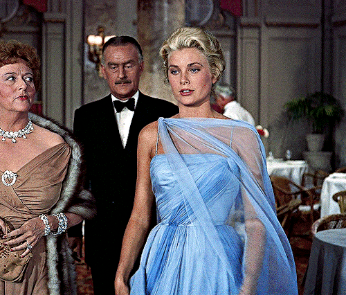 hayaosmiyazaki:Even in this light, I can tell where your eyes are looking… Grace Kelly in To Catch a Thief (1954) dir. Alfred Hitchcock