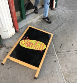 specialbored:  Sign fell. 