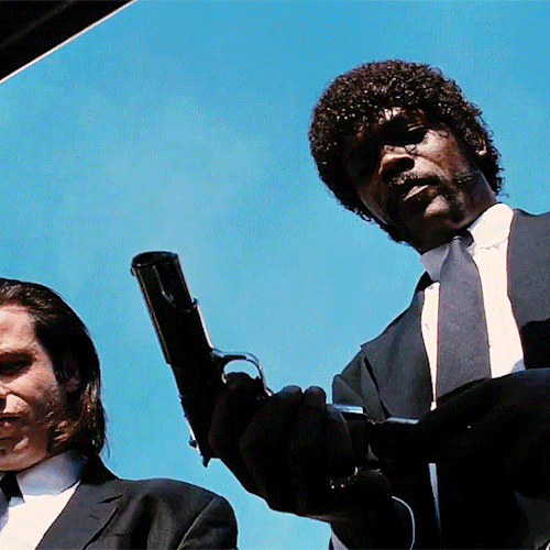 dailyflicks: Bitch, be cool!  Pulp Fiction (1994) dir. Quentin Tarantino 