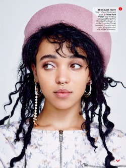 mirnah:  FKA twigs shot by Patrick Demarchelier for Vogue US January 2015   Mind crush - I do love a good creative genius. See you in Feb!