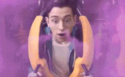 Some looping gifs from the Smiler advert that I giffed again on request for someones banner. Pink is such a wondeful colour