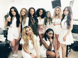 5hontour:  The girls and Little Mix