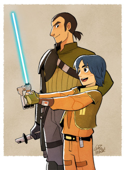 gurihiru:   Star Wars Rebels  Kanan &amp; Ezra 