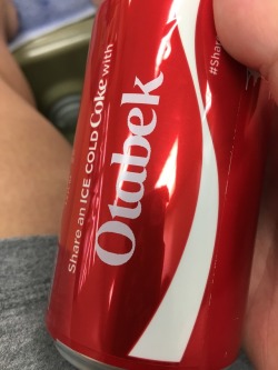 1hellofaheichou: Okay so, we had a thing where we were allowed to make customized Cokes at our Walmart annndddd it said share with a “friend” so, I did what anyone would do.