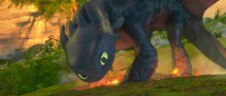 weirdunicorn:  d-dinosaur:  bundleoftrolls:  easterbunnymundlover:  I did some screencaps of Toothless’ markings.  never knew he had markings…  id like to think he had them cause he was younger/juvenile in the first movie :0 kind of like a deer or