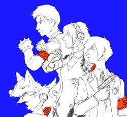 daftlynx:  I’ve been playing Persona 3 Portable a lot lately and this is my squad. Quite a weird group, if you ask me! Twitter · Related: x x x 