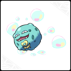 shinyreuniclus:  Alolan Koffing &amp; Weezing Water-type &amp; Water/Fairy-type In the Alola region, people and Pokémon alike pride themselves on keeping the environment clean and pollution-free. Due to this, Koffing and Weezing were barred from entering