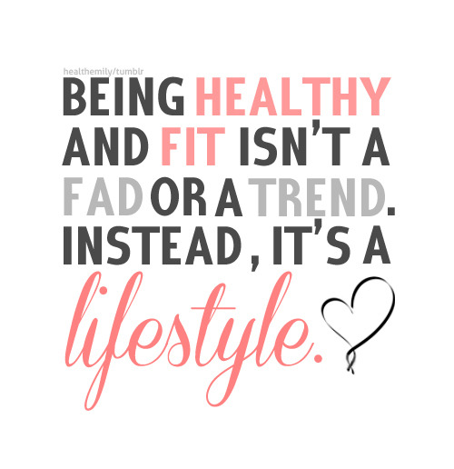 healthy lifestyle quotes | Tumblr