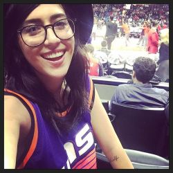 THIRD ROW! #blessed #gosuns  (at Staples Center)