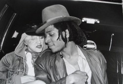 twixnmix:  Madonna, a former lover of Jean-Michel Basquiat tells her storyI am not sure if I met Jean-Michel in an art gallery or a night-club, but in those days you couldn’t tell the difference.He had the presence of a movie star and I was crazy about
