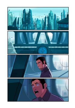 acoustickub:  obscuruslupa:  lordwanjavi:  Star Wars Episode 7.5: The Complete 14-Page Saga &gt; Artwork of Stephen Byrne  that ending tho   I love all of this!