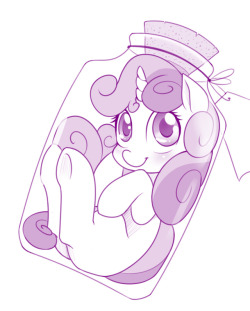 dstears:It has been said that if @bobdude0 doesn’t get his daily dose of Sweetie Belle, he will fade out of existence. Just doing my part to help out.  i want &lt;3