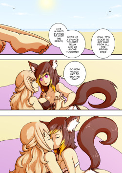 carmessi:  dmxwoops:  Comic commission for Unskilled and JTD featuring their characters Serenity and Sam Commissioner note: these Two characters Grow when aroused   awesome =)!  &lt; |D&rsquo;&ldquo;
