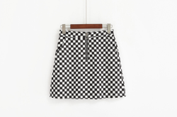 littlealienproducts:Checkered Skirt ♡ Use ‘LittleAlien’ to get 10% off!