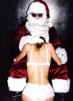 hispirategirl:  submissiveinclination:  catiebriehart:  It’s fun trying to get off Santa’s Naughty list, although the same thing that got my there is now going to get me off….. in more ways than one… *giggle* ~CATIE~  ~smirk~  Hmmm… Daddy does
